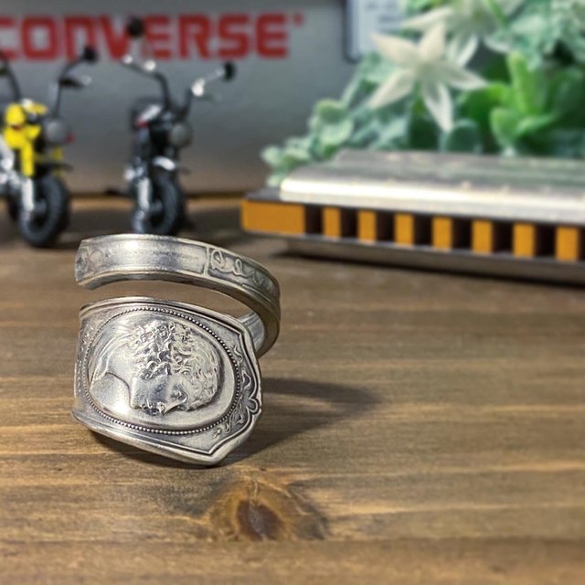 ポーラ ネグリ ビンテージ スプーンリング ハンドメイドマーケット Minne ポーラ ネグリ ビンテージ スプーンリング ハンドメイドマーケット Minne