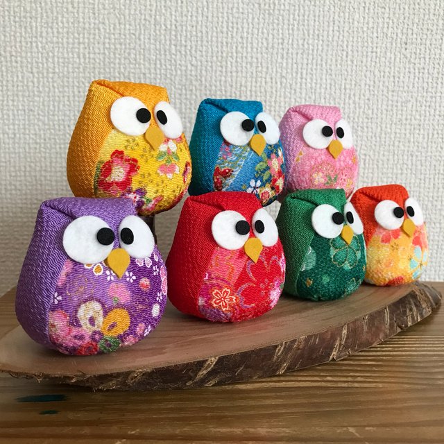 オリジナルhand Made 手作り 森の七色七福ふくろう お正月 Minne 日本最大級のハンドメイド 手作り通販サイト オリジナルhand Made 手作り 森の七色七福ふくろう お正月 Minne 日本最大級のハンドメイド 手作り通販サイト