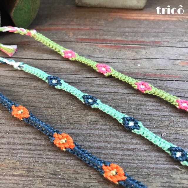 ミサンガ Flor Co キュートな花柄デザイン Minne 日本最大級のハンドメイド 手作り通販サイト ミサンガ Flor Co キュートな花柄デザイン Minne 日本最大級のハンドメイド 手作り通販サイト