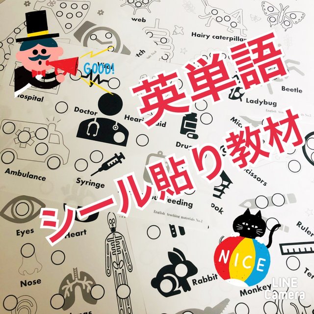 シール貼り 英単語シール貼り教材 モンテッソーリ 視覚支援 空間認知 療育 ハンドメイドマーケット Minne シール貼り 英単語シール貼り教材 モンテッソーリ 視覚支援 空間認知 療育 ハンドメイドマーケット Minne
