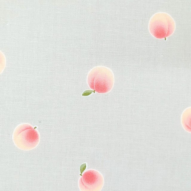 シーチング生地 50 110cm 桃 もも フルーツ 果物 可愛い フェミニン シンプル 布 グレー Minne 日本最大級のハンドメイド 手作り通販サイト