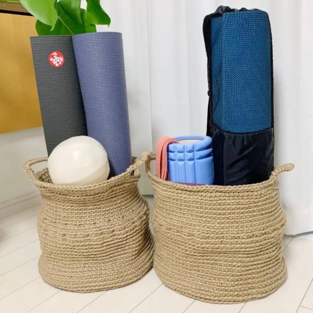 ヨガマットケース 収納box 小物入れ ヨガグッズ収納 観葉植物入れ 大容量 麻 Minne 日本最大級のハンドメイド 手作り通販サイト ヨガマットケース 収納box 小物入れ ヨガグッズ収納 観葉植物入れ 大容量 麻 Minne 日本最大級のハンドメイド 手作り通販サイト