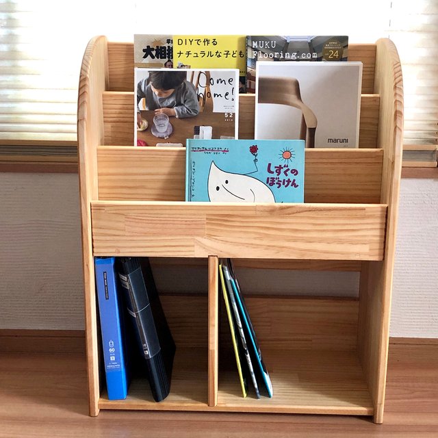 絵本棚 マガジンラック ハンドメイドマーケット Minne 絵本棚 マガジンラック ハンドメイドマーケット Minne
