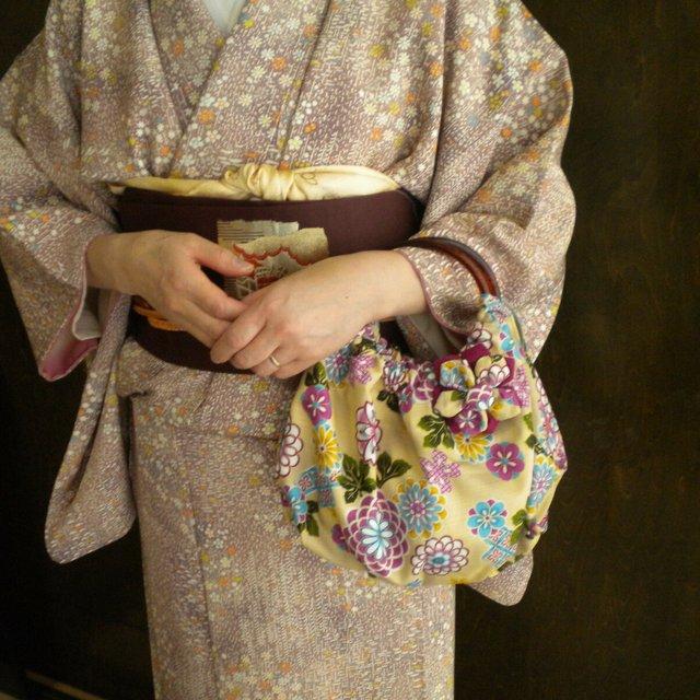 大人かわいい和柄リングバッグ 着物 浴衣にも ハンドメイドマーケット Minne 大人かわいい和柄リングバッグ 着物 浴衣にも ハンドメイドマーケット Minne