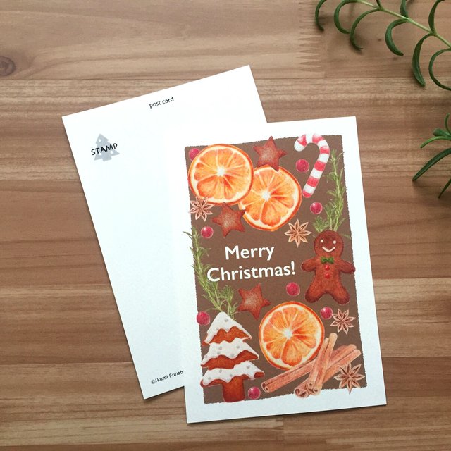 選べる3枚 クリスマスカード 北欧お菓子 Minne 日本最大級のハンドメイド 手作り通販サイト