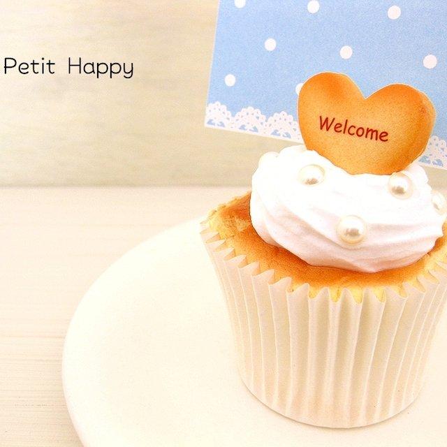 ふんわりカップケーキのメモスタンド Welcome 受注制作品 スイーツデコ ハンドメイドマーケット Minne ふんわりカップケーキのメモスタンド Welcome 受注制作品 スイーツデコ ハンドメイドマーケット Minne