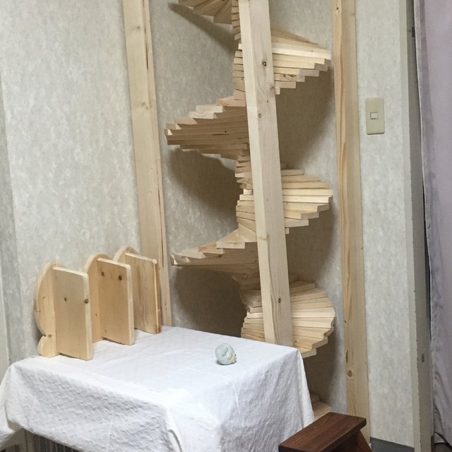 猫用螺旋階段 Minne 日本最大級のハンドメイド 手作り通販サイト 猫用螺旋階段 Minne 日本最大級のハンドメイド 手作り通販サイト