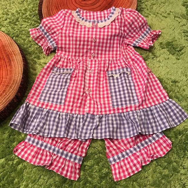キッズレースフリルワンピースパジャマ半袖 桃 紫 ハンドメイドマーケット Minne キッズレースフリルワンピースパジャマ半袖 桃 紫 ハンドメイドマーケット Minne