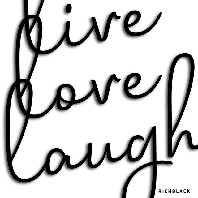 Live Love Laugh タイポグラフィ クリアポスター 透明 ポスター アート 玄関 モノクロ 英語 北欧 北欧風 韓国 カフェ インテリア シンプル かわいい おしゃれ Minne 日本最大級のハンドメイド 手作り通販サイト
