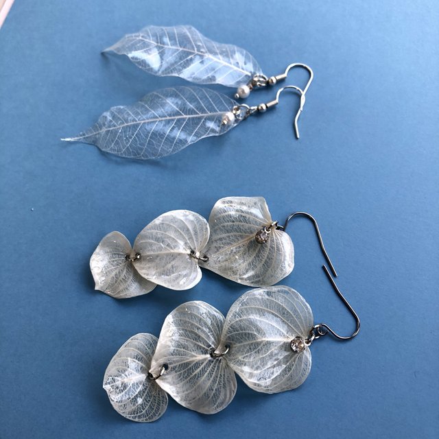 リーフのアクセサリー スケルトンレジンコーティング ピアス イヤリング ノンホール樹脂ピアス ハンドメイドマーケット Minne リーフのアクセサリー スケルトンレジンコーティング ピアス イヤリング ノンホール樹脂ピアス ハンドメイドマーケット Minne