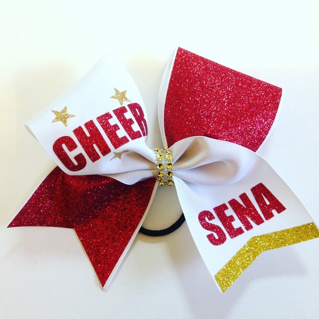 キラキラチアリボン赤ラメ Cheer Bow名前チーム名オーダー ハンドメイドマーケット Minne キラキラチアリボン赤ラメ Cheer Bow名前チーム名オーダー ハンドメイドマーケット Minne