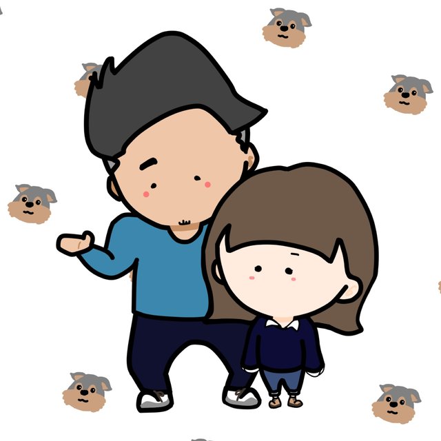 カップル 夫婦のデフォルメイラスト ハンドメイドマーケット Minne カップル 夫婦のデフォルメイラスト ハンドメイドマーケット Minne