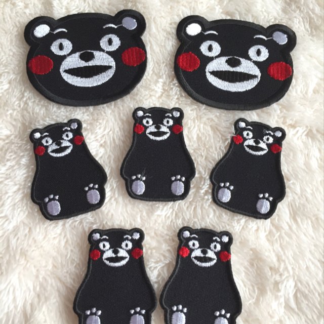 くまモン ワッペンセット ハンドメイドマーケット Minne くまモン ワッペンセット ハンドメイドマーケット Minne