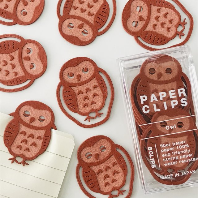 紙製 ペーパークリップ フクロウクリップ Minne 日本最大級のハンドメイド 手作り通販サイト 紙製 ペーパークリップ フクロウクリップ Minne 日本最大級のハンドメイド 手作り通販サイト