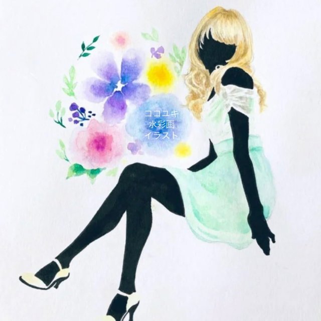 水彩画にがおえファッションイラスト風 にがおえイラストのオーダー お誕生日プレゼントやアイコンに ハンドメイドマーケット Minne 水彩画にがおえファッションイラスト風 にがおえイラストのオーダー お誕生日プレゼントやアイコンに ハンドメイドマーケット Minne