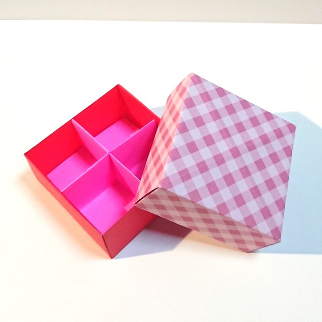折り紙 箱 ふた 仕切り付 送料無料 小物入れ Minne 日本最大級のハンドメイド 手作り通販サイト 折り紙 箱 ふた 仕切り付 送料無料 小物入れ Minne 日本最大級のハンドメイド 手作り通販サイト
