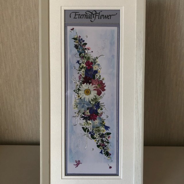 押し花花絵額 水中花 ハンドメイドマーケット Minne 押し花花絵額 水中花 ハンドメイドマーケット Minne