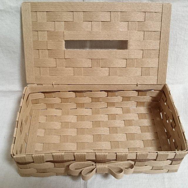 Boxティッシュケース クラフトバンド Minne 日本最大級のハンドメイド 手作り通販サイト Boxティッシュケース クラフトバンド Minne 日本最大級のハンドメイド 手作り通販サイト