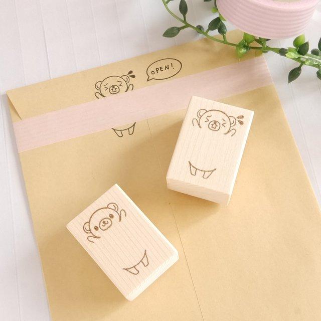 選べるデザイン 助けてー マステ貼られちゃったくまはんこ お手紙の封や手帳に ハンドメイドマーケット Minne 選べるデザイン 助けてー マステ貼られちゃったくまはんこ お手紙の封や手帳に ハンドメイドマーケット Minne