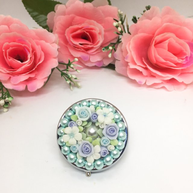 可愛いお花のピル 小物ケース ハンドメイドマーケット Minne 可愛いお花のピル 小物ケース ハンドメイドマーケット Minne
