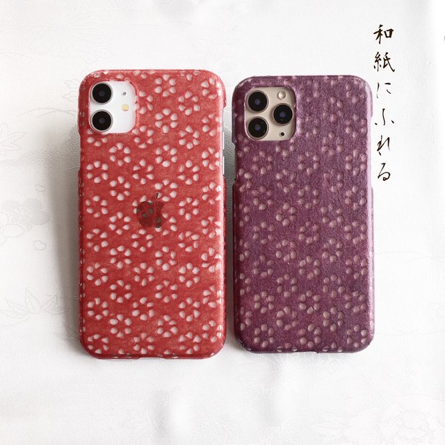 和風 梅の花和紙 赤 すみれ 和柄 スマホケース Iphone その他対応あり ハンドメイドマーケット Minne 和風 梅の花和紙 赤 すみれ 和柄 スマホケース Iphone その他対応あり ハンドメイドマーケット Minne