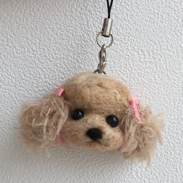 トイプードルストラップ ピンク ハンドメイドマーケット Minne トイプードルストラップ ピンク ハンドメイドマーケット Minne