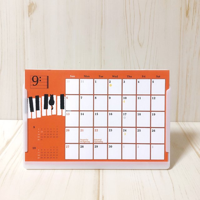 月齢付 卓上 壁掛け 2wayカレンダー Minne 日本最大級のハンドメイド 手作り通販サイト