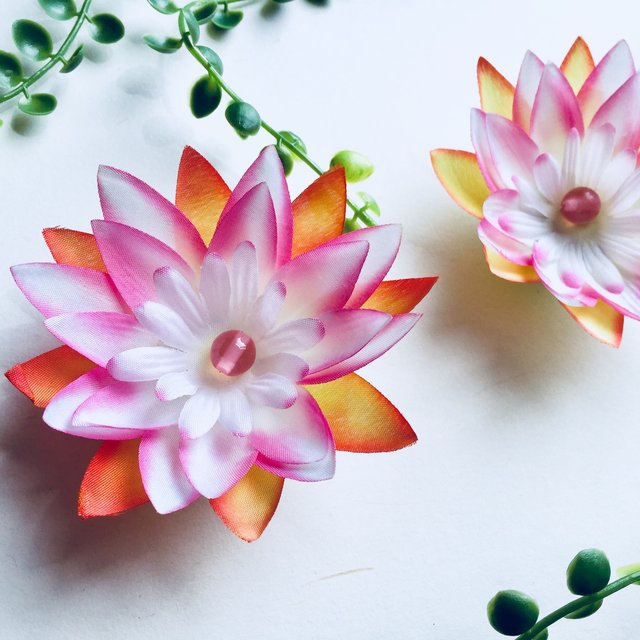 夏の蓮の花コサージュ ピンク ハンドメイドマーケット Minne 夏の蓮の花コサージュ ピンク ハンドメイドマーケット Minne