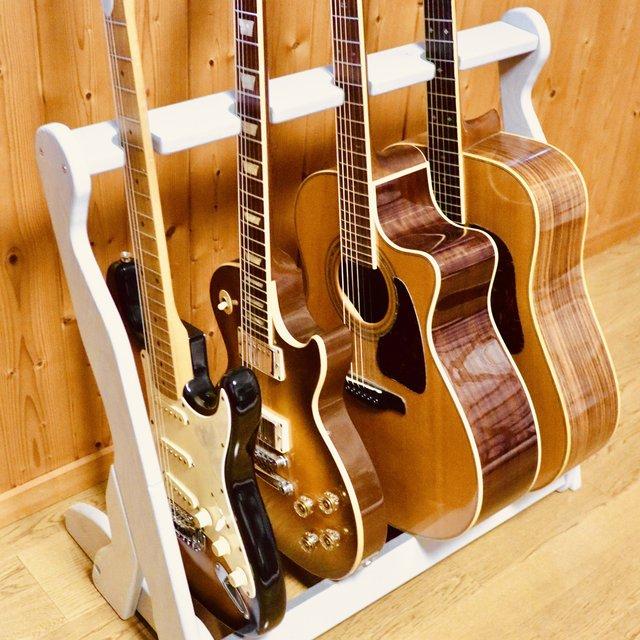 24時間以内に発送 手作り木工 ギタースタンド ライトグレー 4本掛け ハンドメイドマーケット Minne 24時間以内に発送 手作り木工 ギタースタンド ライトグレー 4本掛け ハンドメイドマーケット Minne