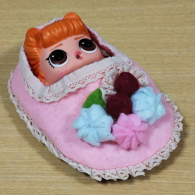 Lolサプライズ ケーキベッド いちごケーキ ピンク ハンドメイドマーケット Minne