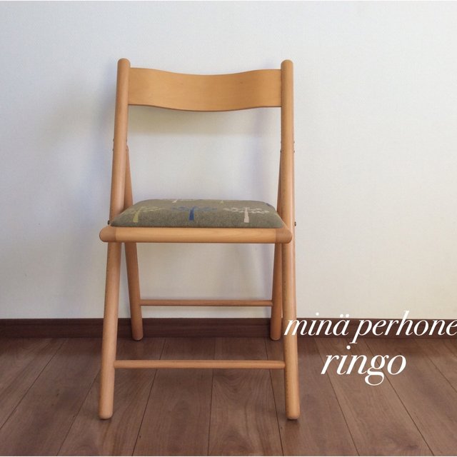 受注製作 ミナペルホネン 無印良品 Ringoの折りたたみイス ハンドメイドマーケット Minne 受注製作 ミナペルホネン 無印良品 Ringoの折りたたみイス ハンドメイドマーケット Minne