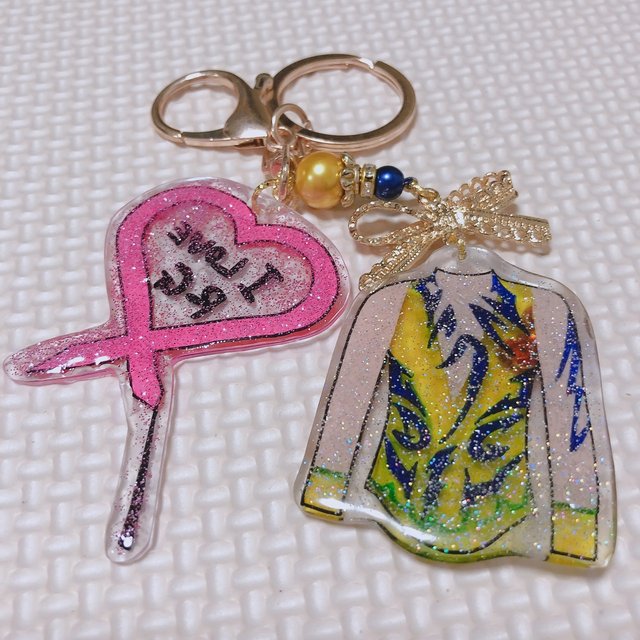 ハンドメイド 新体操 リボンキーホルダー solucionescad.com.mx