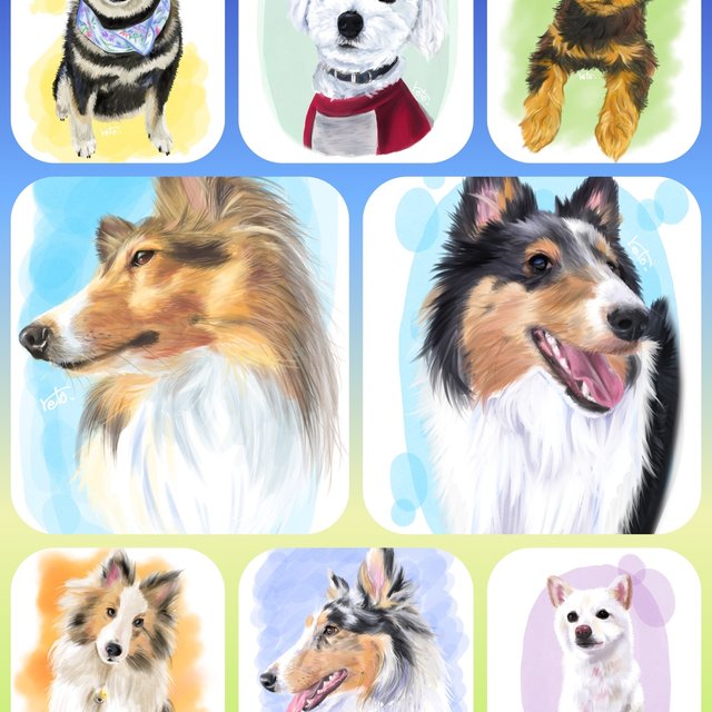 ペットイラストオーダー受付 5名様限定 ハンドメイドマーケット Minne ペットイラストオーダー受付 5名様限定 ハンドメイドマーケット Minne