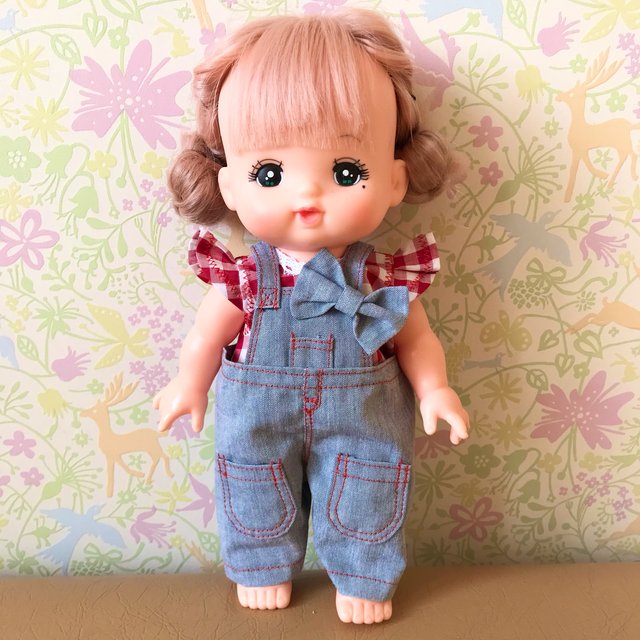 メルちゃんのデニムサロペット メルちゃん メルちゃん服 ソランちゃん ソランちゃん服 ハンドメイドマーケット Minne メルちゃんのデニムサロペット メルちゃん メルちゃん服 ソランちゃん ソランちゃん服 ハンドメイドマーケット Minne