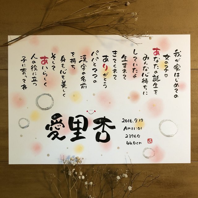 再入荷 感謝を伝えるお名前ポエム 祝卒寿 還暦祝い その他 再入荷 感謝を伝えるお名前ポエム 祝卒寿 還暦祝い その他
