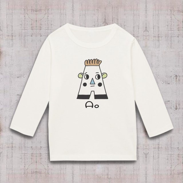 再販 Size80 1 名前入りtシャツ 変な顔イニシャル ハンドメイドマーケット Minne 再販 Size80 1 名前入りtシャツ 変な顔イニシャル ハンドメイドマーケット Minne