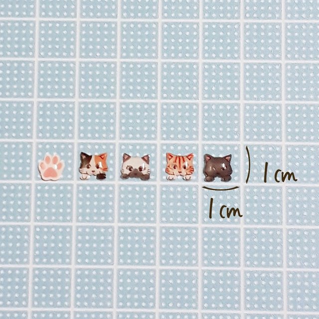 かわいい猫 肉球のミニピアス 9種類 ネコピアス セカンドピアス ステンレス 樹脂ピアス ノンホールピアス 金属アレルギー対応 ハンドメイドマーケット Minne かわいい猫 肉球のミニピアス 9種類 ネコピアス セカンドピアス ステンレス 樹脂ピアス ノンホールピアス 金属アレルギー対応 ハンドメイドマーケット Minne