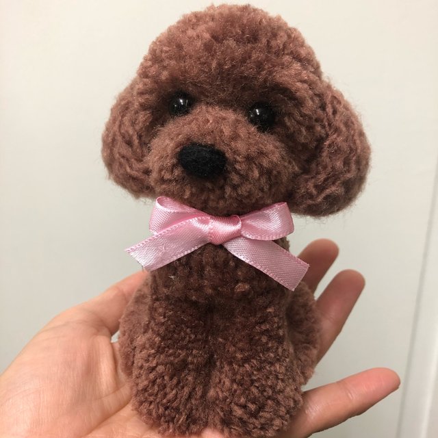 動物ぽんぽん トイプードル キャメル Minne 日本最大級のハンドメイド 手作り通販サイト 動物ぽんぽん トイプードル キャメル Minne 日本最大級のハンドメイド 手作り通販サイト