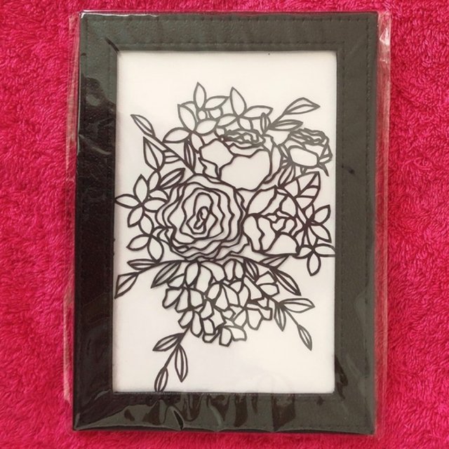 切り絵アート フラワー バラ ブーケ ハンドメイドマーケット Minne 切り絵アート フラワー バラ ブーケ ハンドメイドマーケット Minne
