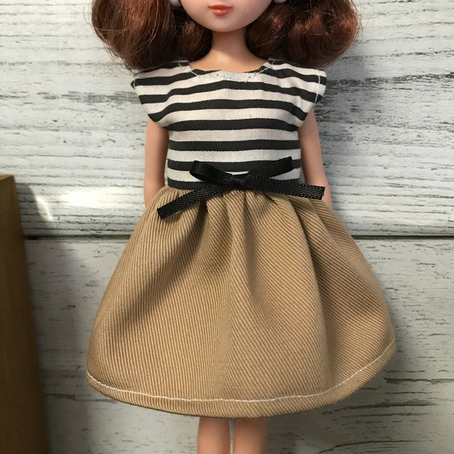 服 手縫い 簡単 リカ ちゃん リカちゃん服を簡単手作り♪【型紙見本付き】手縫いで作るお人形のドレス