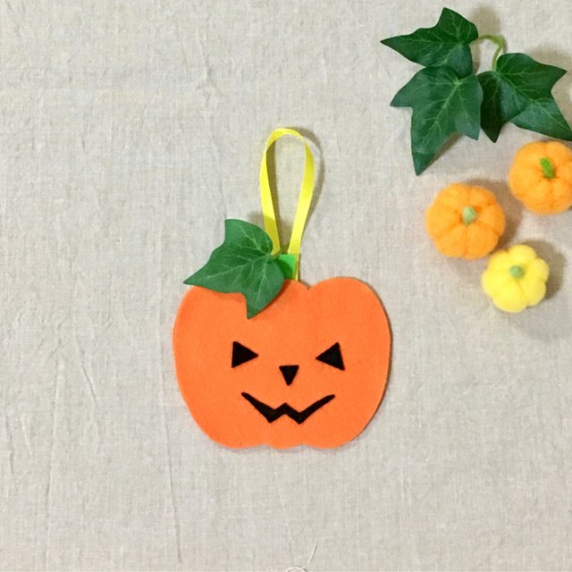 手づくりキット 選べるカラー フェルトで作る ハロウィンかぼちゃのオーナメント Minne 日本最大級のハンドメイド 手作り通販サイト 手づくりキット 選べるカラー フェルトで作る ハロウィンかぼちゃのオーナメント Minne 日本最大級のハンドメイド 手作り通販サイト