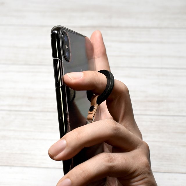 落ちないレザースマホリングストラップ ワイン ハンドメイドマーケット Minne 落ちないレザースマホリングストラップ ワイン ハンドメイドマーケット Minne