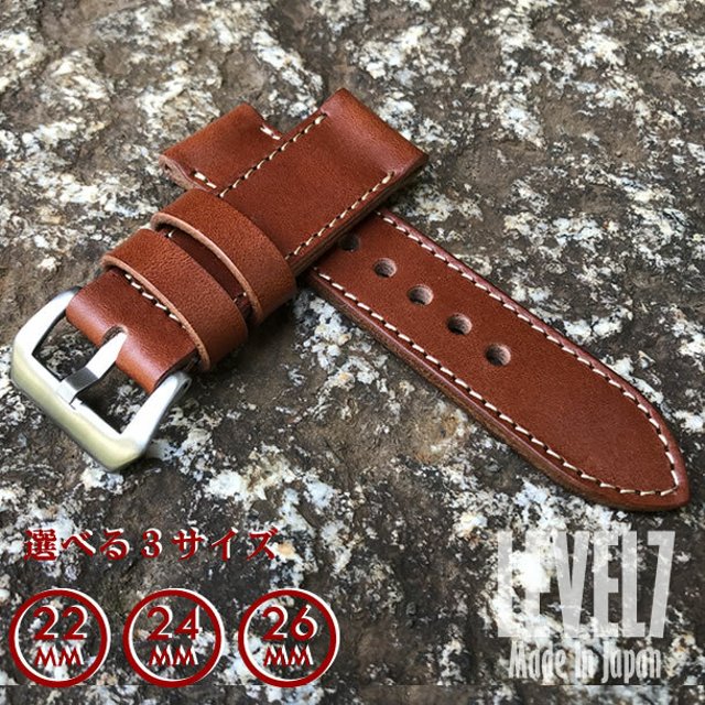 4サイズ 幅mm 22mm 24mm 26mm対応 パネライ スタイル オイル染料仕上げ スムース ヌメ革 レザーベルト ブラウン 黄茶色ステッチ バックル付き 腕時計 替えベルト Minne 日本最大級のハンドメイド 手作り通販サイト 4サイズ 幅mm 22mm 24mm 26mm対応 パネライ スタイル オイル染料仕上げ スムース ヌメ革 レザーベルト ブラウン 黄茶色ステッチ バックル付き 腕時計 替えベルト Minne 日本最大級のハンドメイド 手作り通販サイト