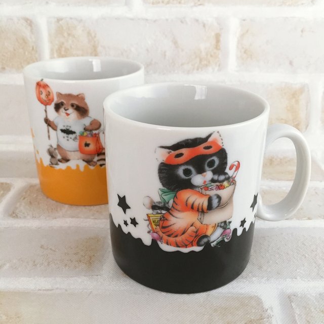 ハロウィン ペアマグ ミニサイズ 可愛い動物 と星柄 Minne 日本最大級のハンドメイド 手作り通販サイト ハロウィン ペアマグ ミニサイズ 可愛い動物 と星柄 Minne 日本最大級のハンドメイド 手作り通販サイト