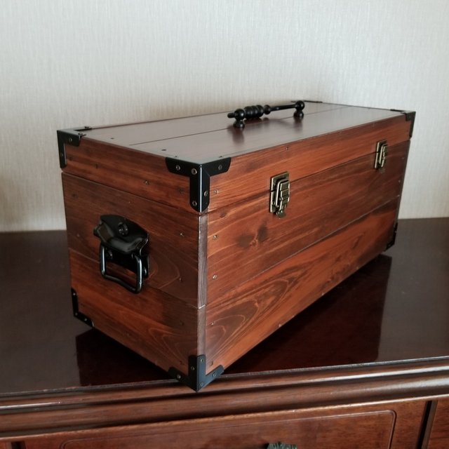 オシャレな道具箱 大 ハンドメイドマーケット Minne オシャレな道具箱 大 ハンドメイドマーケット Minne