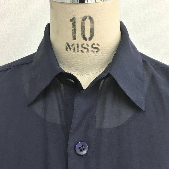 透ける素材 ロングシャツワンピース サテンインナー付き ハンドメイドマーケット Minne 透ける素材 ロングシャツワンピース サテンインナー付き ハンドメイドマーケット Minne