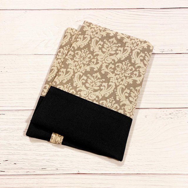 ハンドメイド ブックカバー ビジネス書サイズ ダマスク柄 ネイビー ハンドメイドマーケット Minne ハンドメイド ブックカバー ビジネス書サイズ ダマスク柄 ネイビー ハンドメイドマーケット Minne
