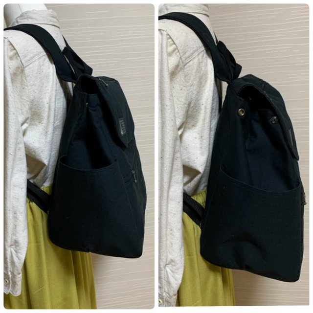 マチ大きめ ふわふわ肩ひも リュック 長さ調節可能 帆布 黒 Minne 日本最大級のハンドメイド 手作り通販サイト マチ大きめ ふわふわ肩ひも リュック 長さ調節可能 帆布 黒 Minne 日本最大級のハンドメイド 手作り通販サイト