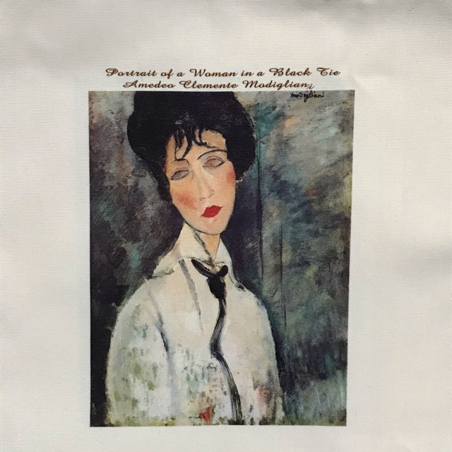 30%OFF】 モディリアーニ(モジリアーニ)黒いネクタイの女 絵画 ...