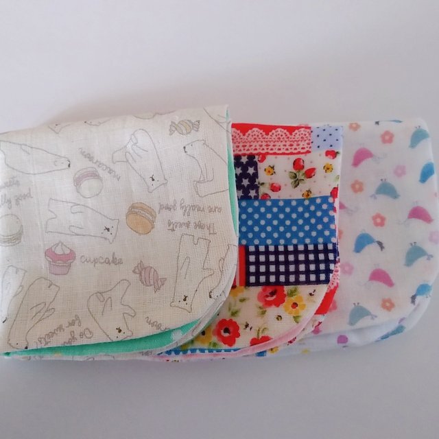 お名前スタンプタグつき 両面ガーゼハンカチ3枚セット 女の子 ハンドメイドマーケット Minne お名前スタンプタグつき 両面ガーゼハンカチ3枚セット 女の子 ハンドメイドマーケット Minne